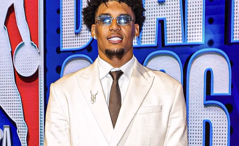 Dominicano Yaxel Lendeborg hace historia al ser seleccionado en el puesto 11 del Draft de la NBA