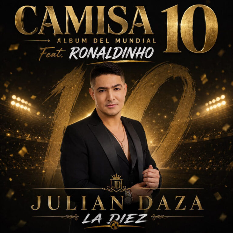 Julián Daza se une al proyecto mundial de Ronaldinho con “La Diez”