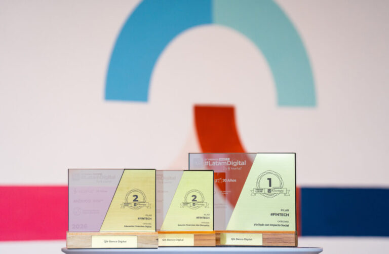 Qik Banco Digital gana tres premios Latam Digital por innovación financiera