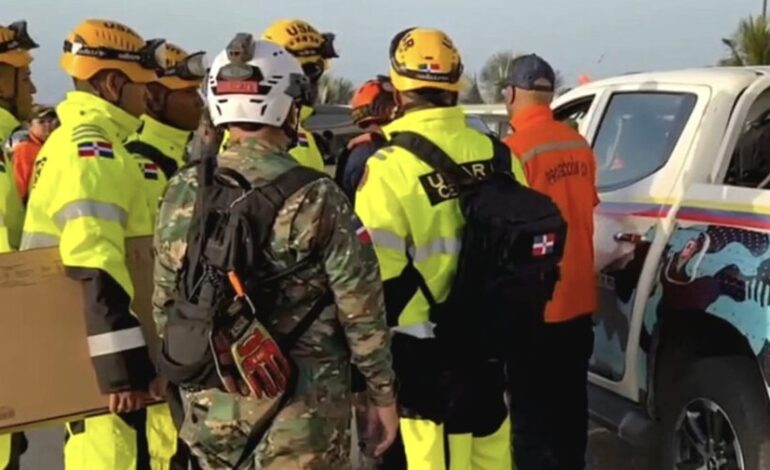 República Dominicana envía misión de rescate a Venezuela tras devastador terremoto como parte de la Operación Quisqueya Solidaria 2026