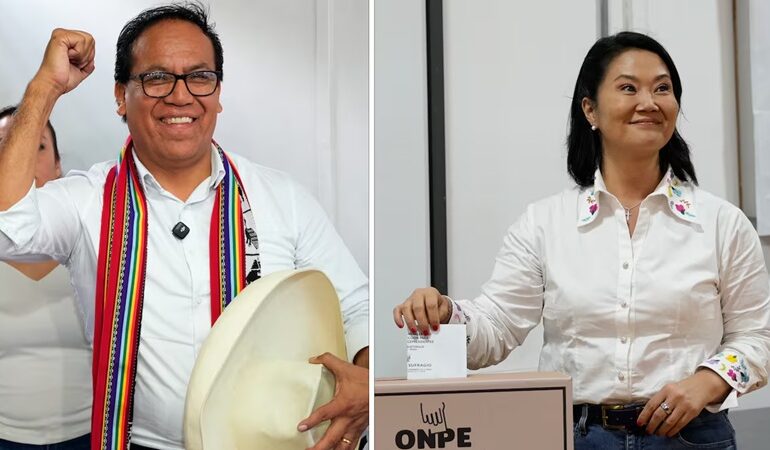 Keiko Fujimori lidera conteo inicial en Perú.
