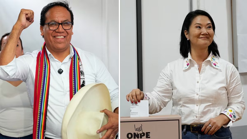 Keiko Fujimori lidera conteo inicial en Perú.