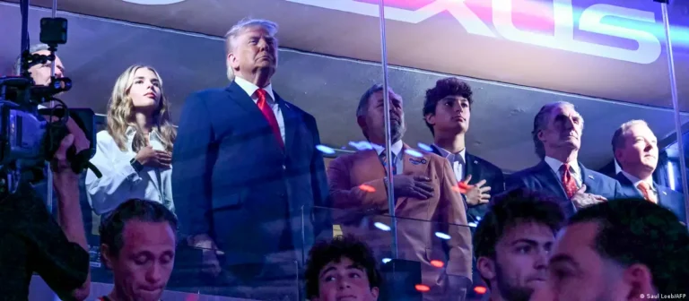 Trump recibe abucheos en pleno Madison Square Garden durante las Finales de la NBA