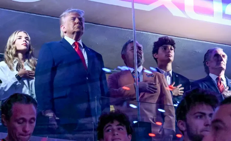 Trump recibe abucheos en pleno Madison Square Garden durante las Finales de la NBA