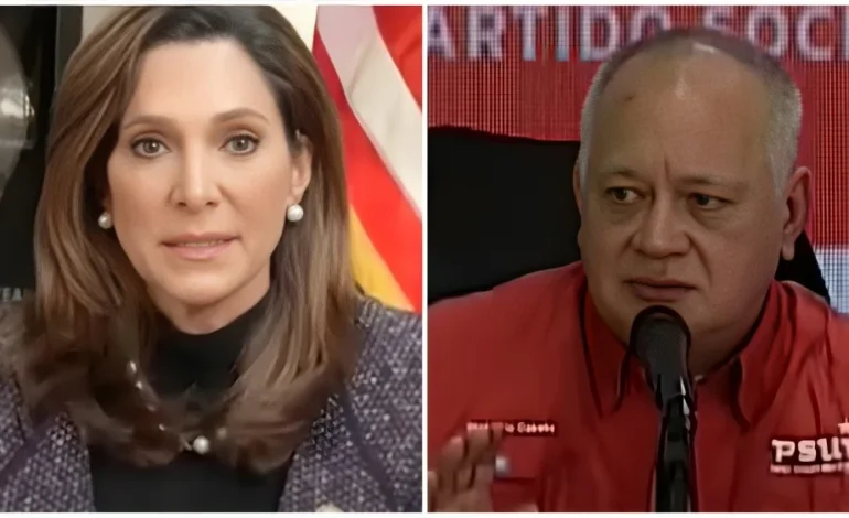 Congresista María Elvira Salazar acusa a Diosdado Cabello de obstaculizar la ayuda humanitaria tras terremotos en Venezuela