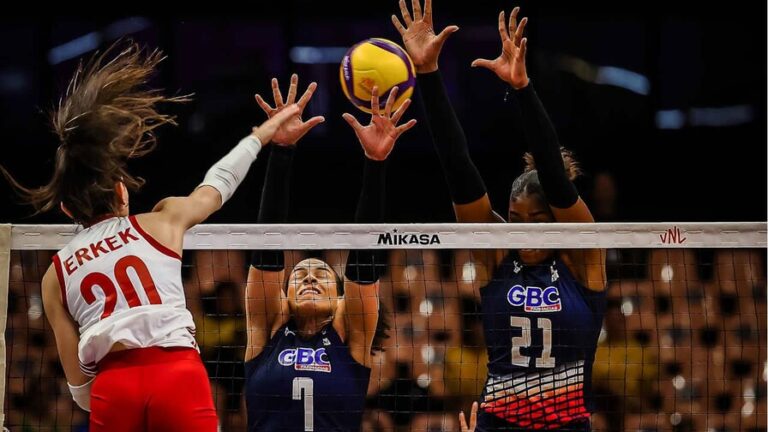Reinas del Caribe caen en un dramático duelo ante Turquía en la Liga de Naciones