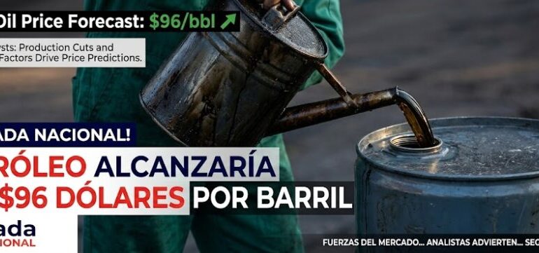 Petróleo podría subir a 96 dólares por barril, advierte jefe de Rosneft