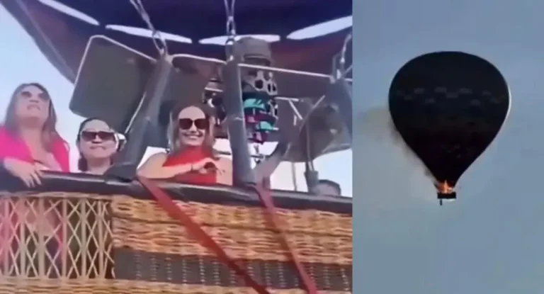 Globo aerostático se incendia en Brasil y deja al menos ocho muertos