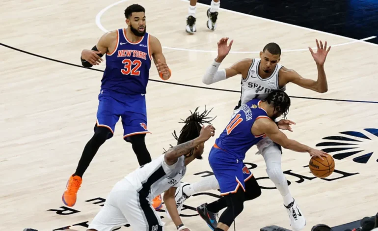 Spurs dejaron escapar el Juego 2: los errores que acercan a los Knicks al título