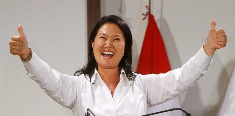 Keiko Fujimori gana la presidencia de Perú por estrecho margen tras concluir el escrutinio oficial