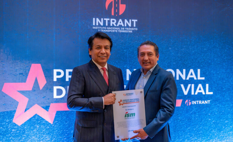 INTRANT reconoce a Industrias San Miguel por sus buenas prácticas en seguridad vial empresarial