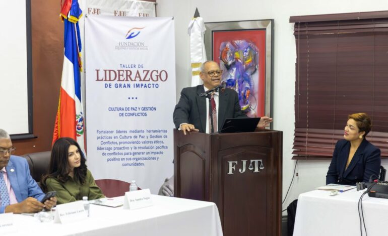 FEJUS promueve la formación de líderes para fortalecer la cultura de paz y la gestión de conflictos