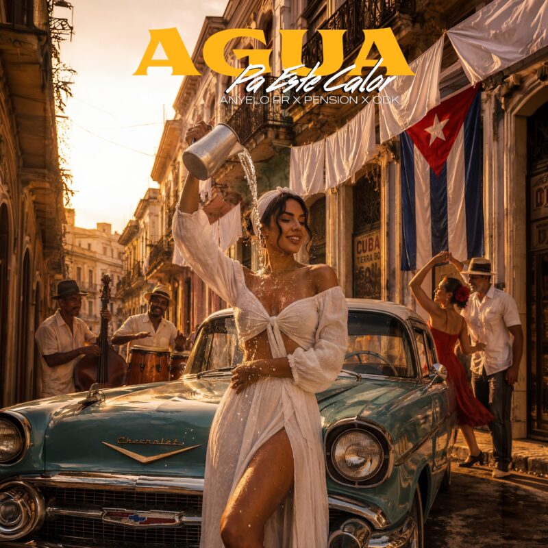 Anyelo RR estrena “Agua Pa’ Este Calor”