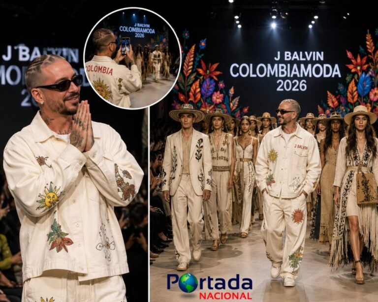 J Balvin comparte imágenes del desfile con el que inauguró Colombiamoda 2026