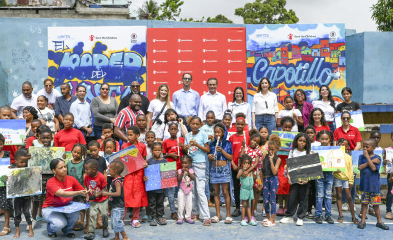 Save the Children y ONU Turismo destacan impacto social en Capotillo