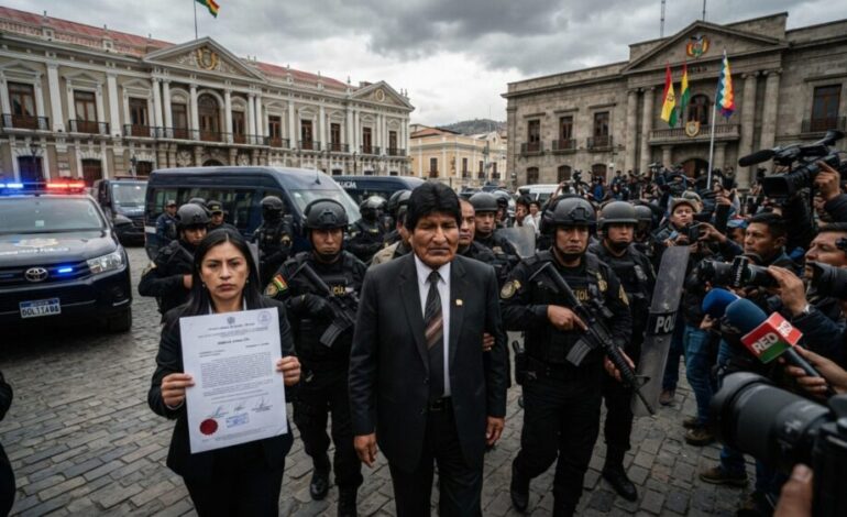Fiscalía de Bolivia ordena captura de Evo Morales por presunto terrorismo y otros delitos