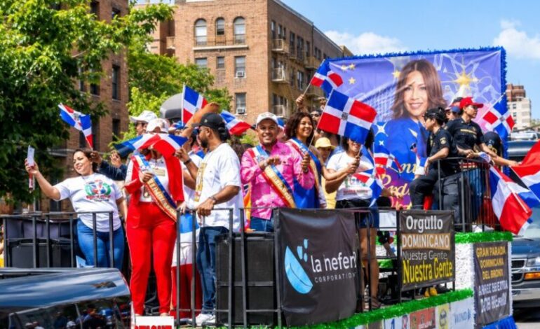 Miles de dominicanos desbordan el Bronx en la 37.ª Gran Parada Dominicana 2026
