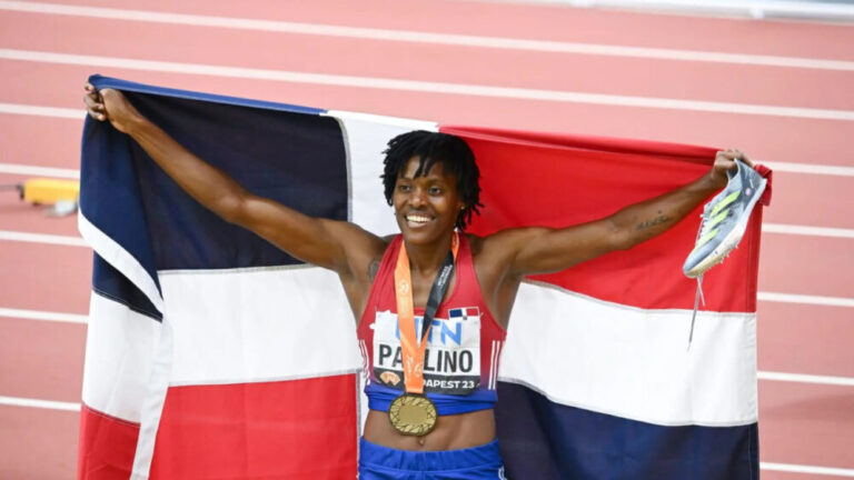 Marileidy Paulino impone récord del meeting de Mónaco y mantiene su invicto en la Liga Diamante