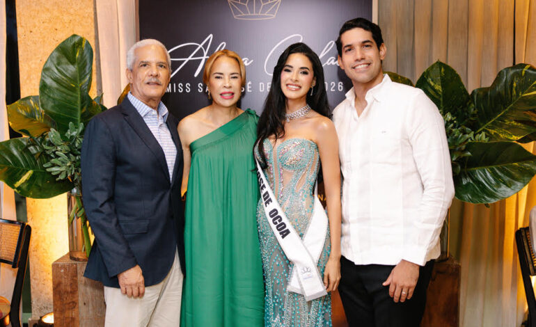 Alana Chalas presenta su candidatura al Miss RD Universo 2026