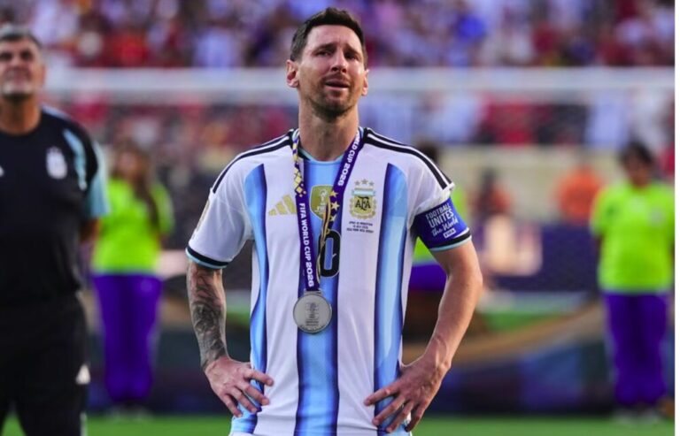 Messi agradece apoyo tras el subcampeonato mundial