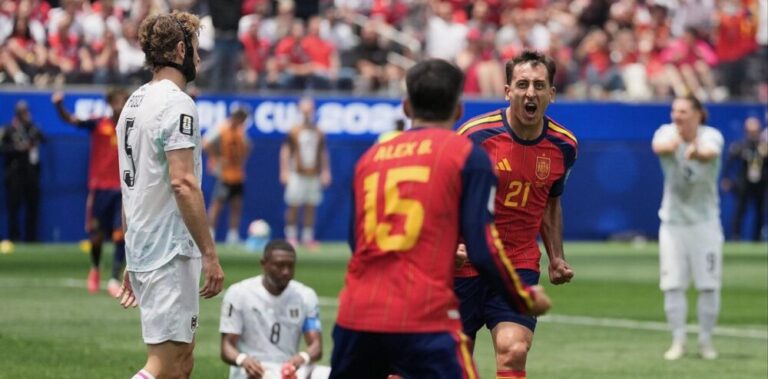 Título: España aplasta a Austria y avanza con autoridad a octavos del Mundial
