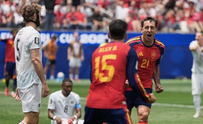 Título: España aplasta a Austria y avanza con autoridad a octavos del Mundial
