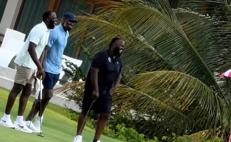 LeBron James y Draymond Green se reúnen en Puerto Rico