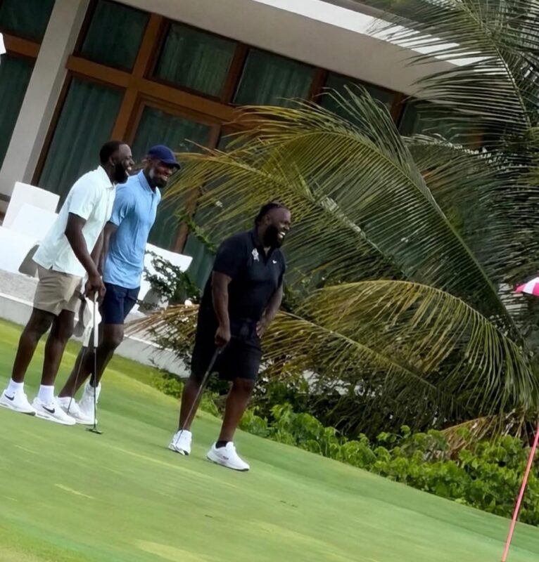 LeBron James y Draymond Green se reúnen en Puerto Rico