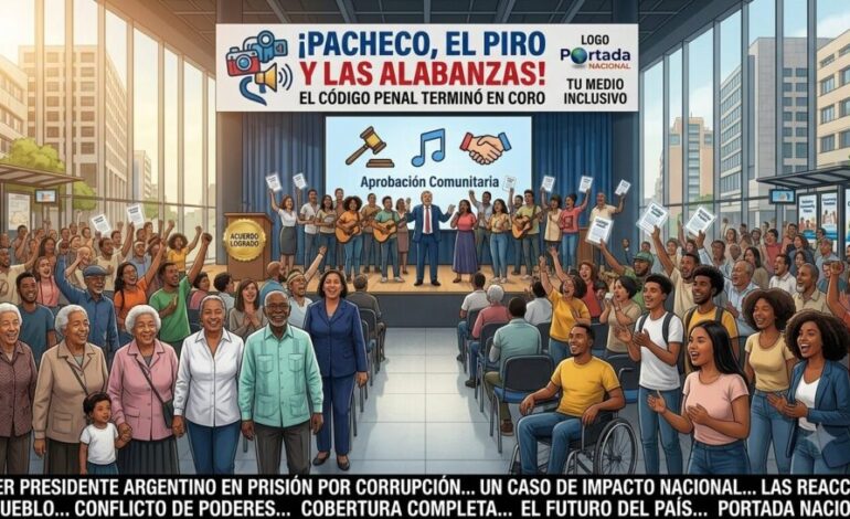 ¡Pacheco, el Piro y las alabanzas! El Código Penal terminó en coro