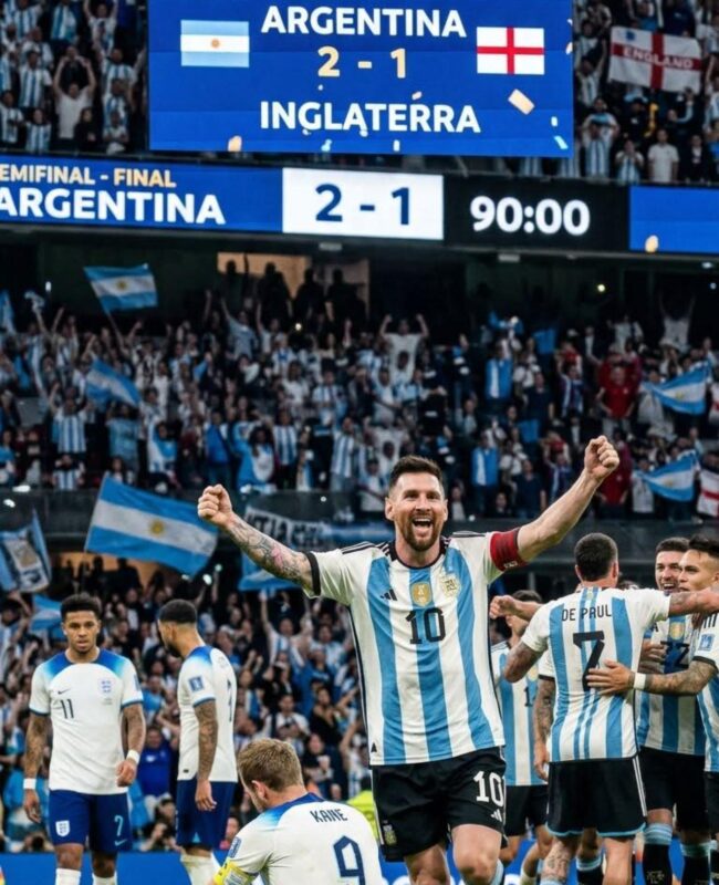 Argentina’s Lautaro Martínez scores game-winning goal to secure a 2-1