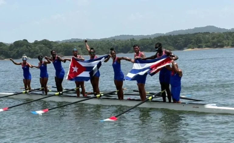 Cuba domina el remo mixto y se lleva el oro en Santo Domingo 2026; México mantiene el liderato del medallero