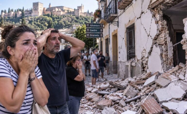 Granada registra unos 40 temblores y un sismo de magnitud 5.2 provoca daños materiales