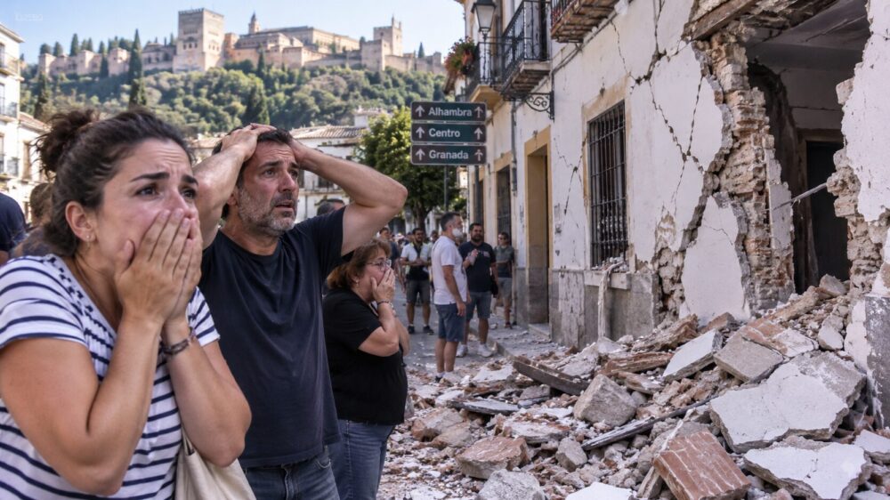 Granada registra unos 40 temblores y un sismo de magnitud 5.2 provoca daños materiales
