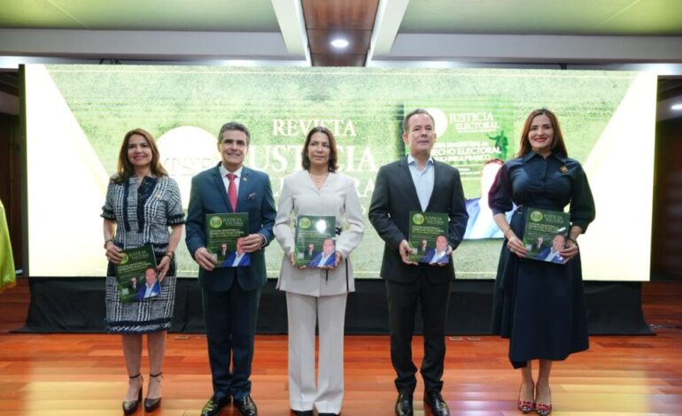 TSE presenta séptima edición de Justicia Electoral