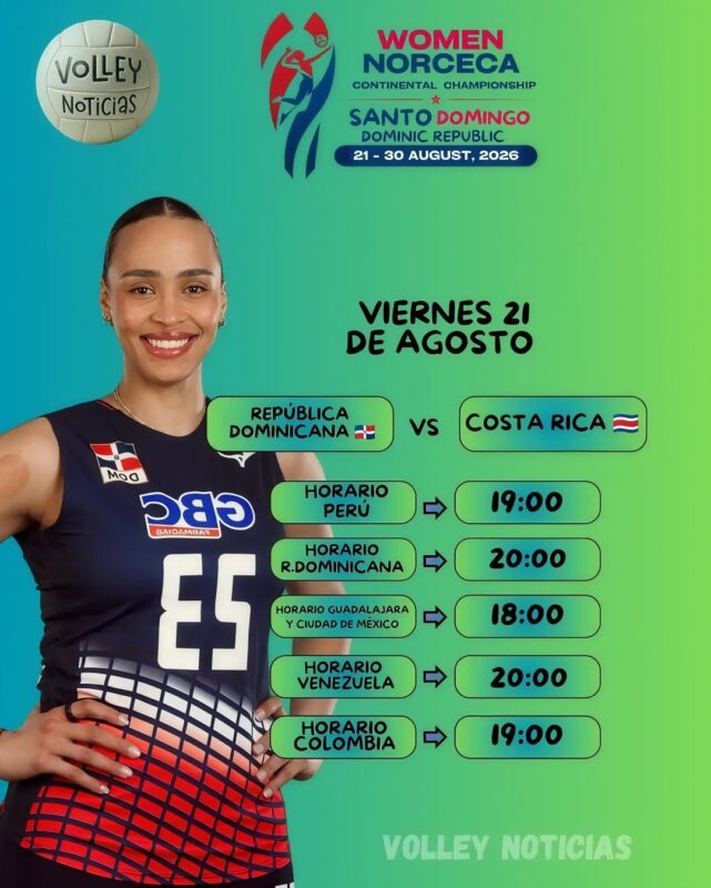 ¡Arranca la batalla! Las Reinas del Caribe van por la corona NORCECA y el camino a Los Ángeles 2028