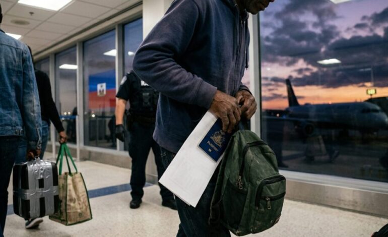 EE. UU. inicia deportaciones de haitianos tras el fin del TPS