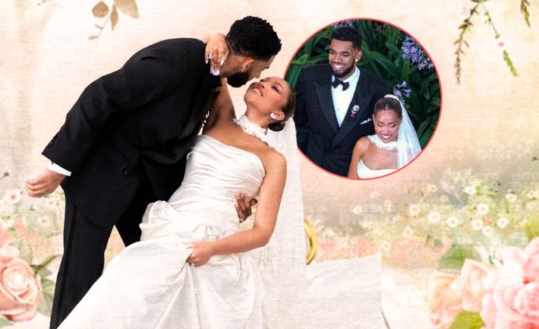 Karl-Anthony Towns y Jordyn Woods se casan en Malibú