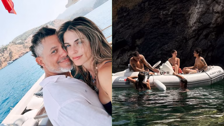 Alejandro Sanz se refugia en Ibiza junto a Stephanie Cayo y sus hijos