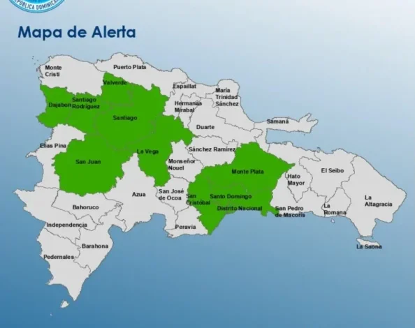 COE activa alerta verde por lluvias