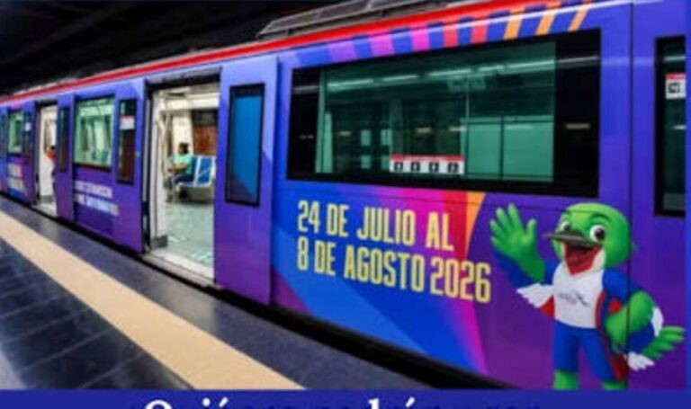 Metro amplía horario por Juegos Centroamericanos