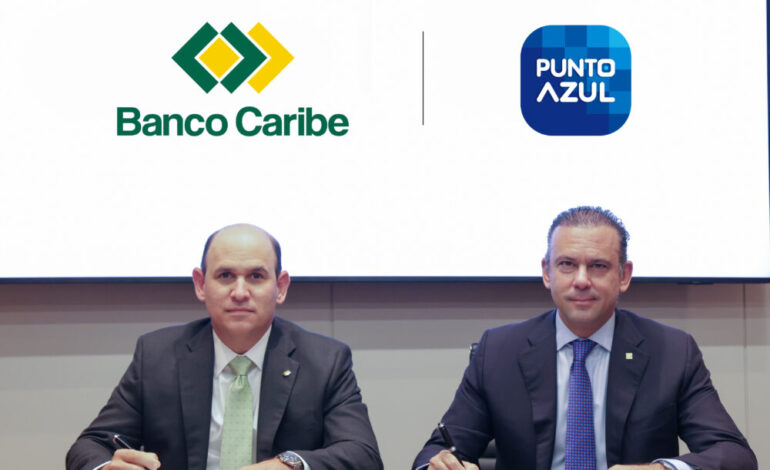 Banco Caribe amplía su red con más de 2,000 subagentes PUNTO AZUL
