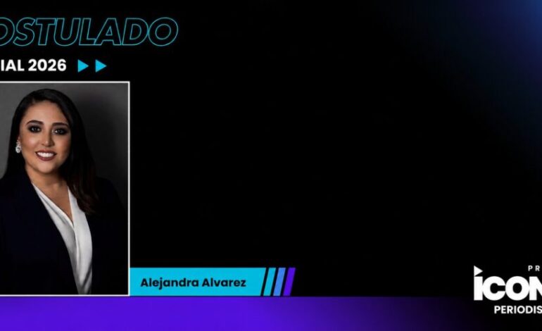Alejandra Álvarez es nominada a Mejor Jefe de Prensa en los Premios Ícono del Periodismo