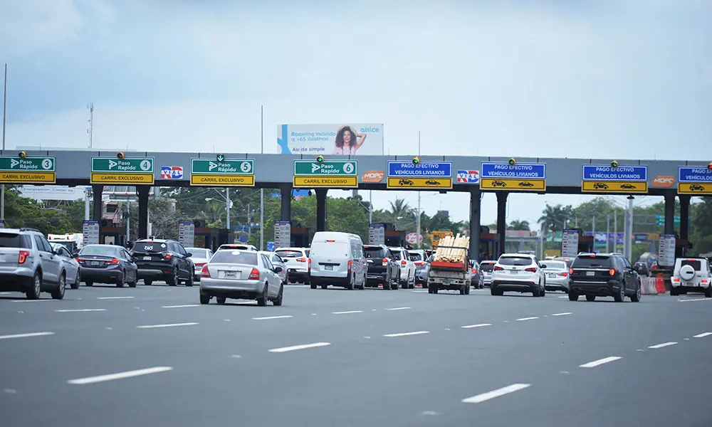 RD Vial prepara eliminación progresiva del pago en efectivo en los peajes