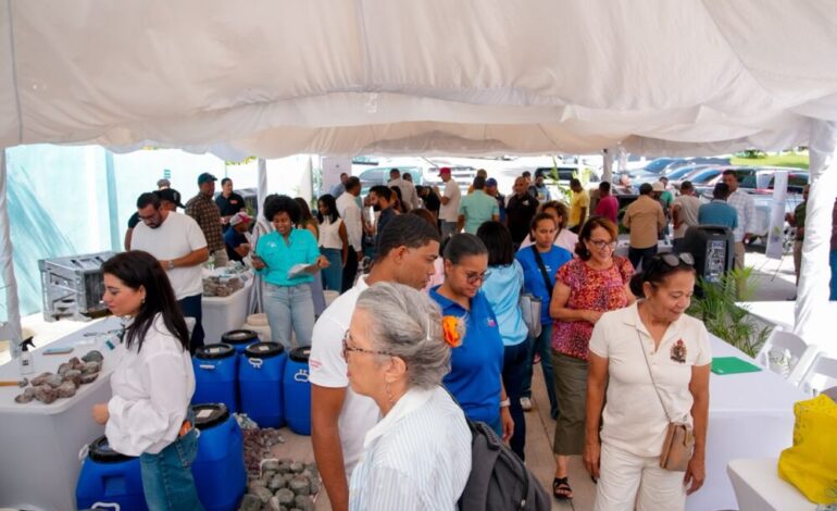 Larimar gana mercado local con feria que ofertó 15,000 libras
