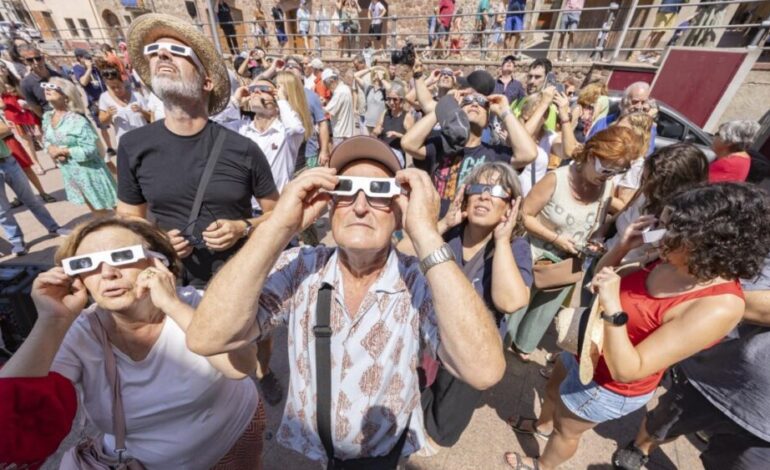 Eclipse solar total convierte a Europa en escenario de uno de los grandes fenómenos de 2026