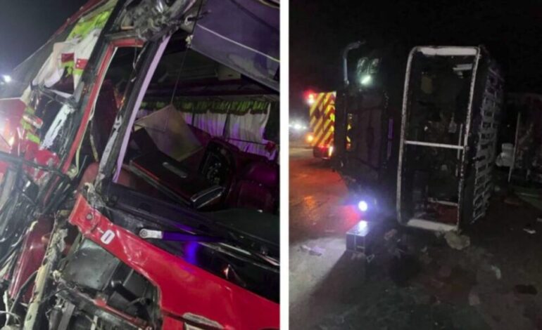 Joven de 26 años muere tras choque entre camión de basura y autobús en Punta Cana