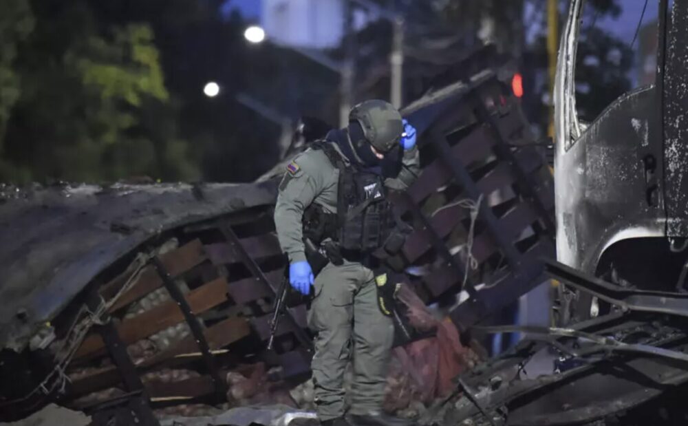 Atentado del ELN deja 14 heridos en Cúcuta a días de la investidura del presidente electo