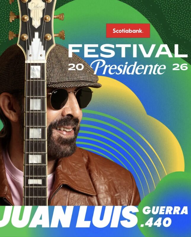 Juan Luis Guerra confirma su participación en el regreso del Festival Presidente
