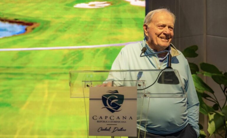 Jack Nicklaus regresa a RD y fortalece la apuesta de Cap Cana por el golf internacional
