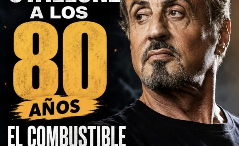 Sylvester Stallone revela el costo físico de décadas como héroe de acción